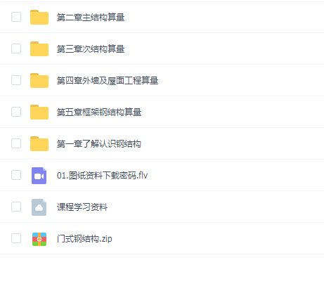 5天学会钢结构识图与算量