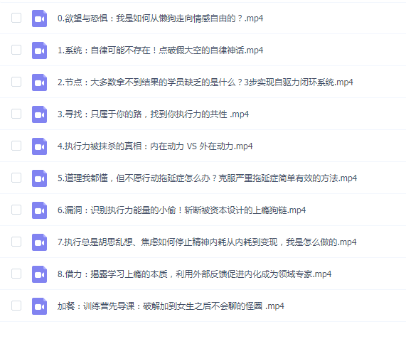 社交光谱 莱特《执行力能量系统》无尽的执行和自律能量