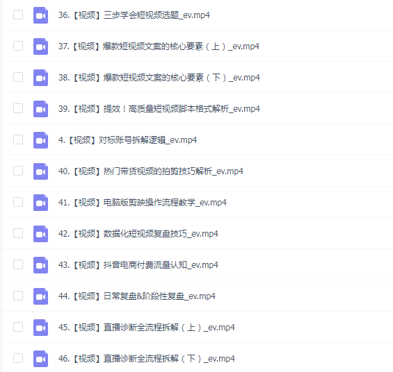 抖音电商新手起号训练营 【蝉妈妈电商学苑】快速入门