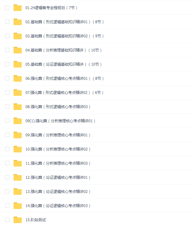 【2024管综】赵鑫全全程 逻辑精点弟子班