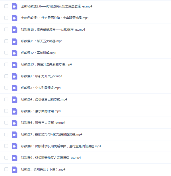 陈哥 核心私教课2.0