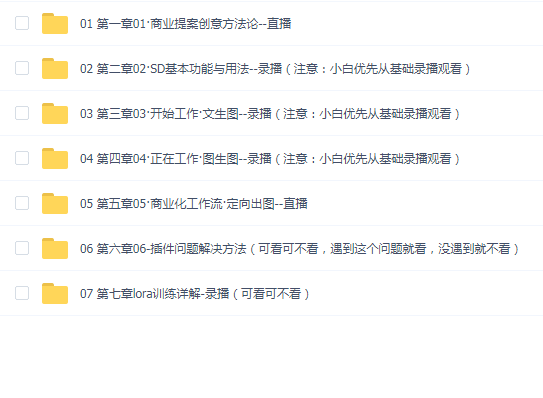 SD·AI商业设计应用班01期