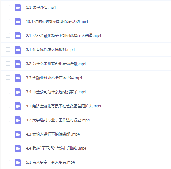李国平金融思维课