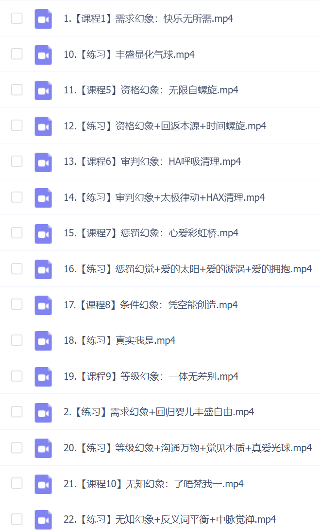 詹唐宁十座幻象之城 高阶实修课
