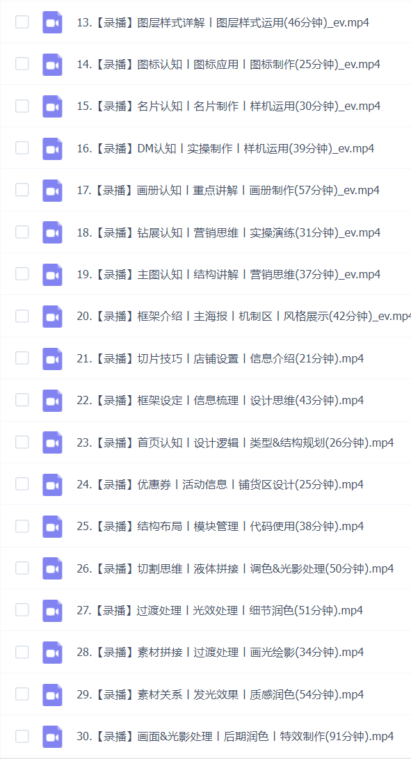 杰视帮PS零基础班系统课