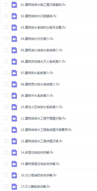 建筑给排水施工图读图识图(孙霄)
