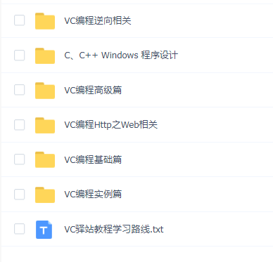 vc驿站编程合集(基础+高级+实例+http+逆向)