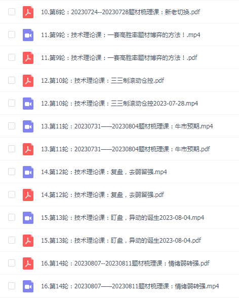 2023混江龙第五期