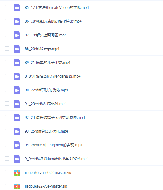 珠峰T0级别讲师手写Vue2Vue3源码+小项目