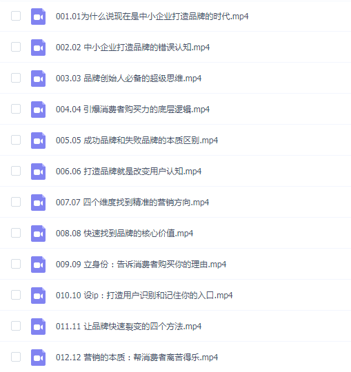 妙心--中小企业如何快速打造品牌