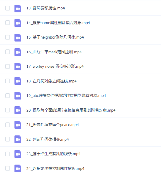 Houdini速通VOP强化训练课程
