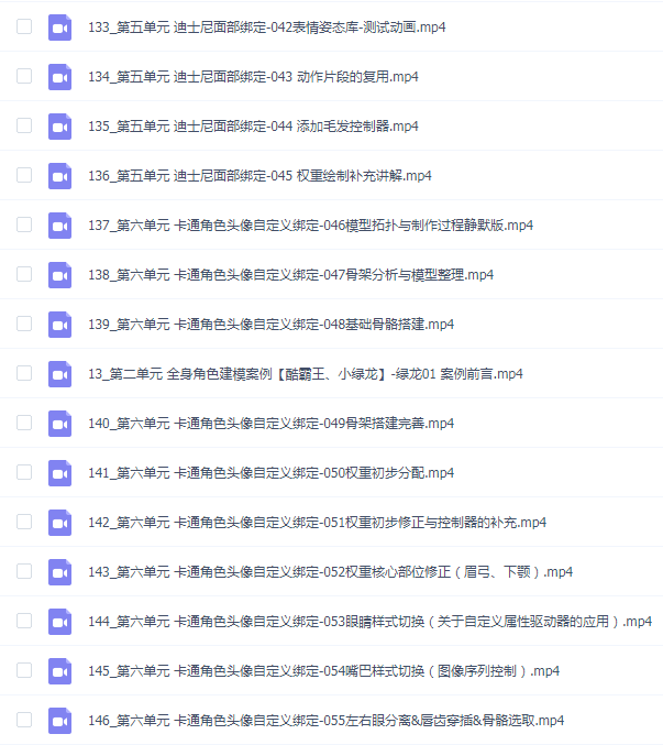小鸡小鸡我爱你Blender风格化角色全流程进阶课程