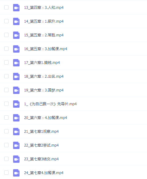 黄欢老师为自己赢一次在线视频课