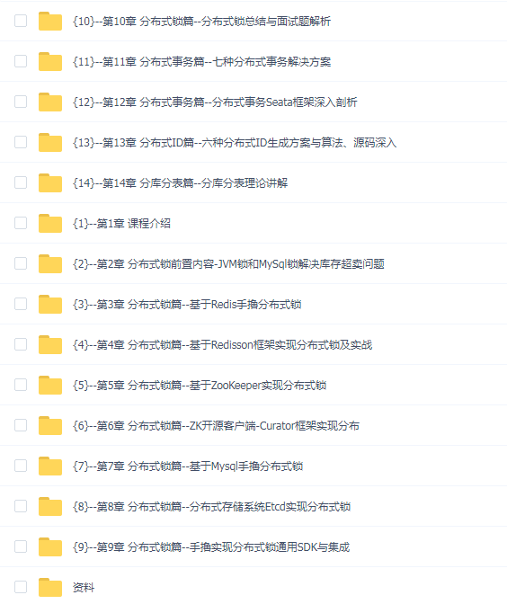 Java主流分布式解决方案多场景设计与实战
