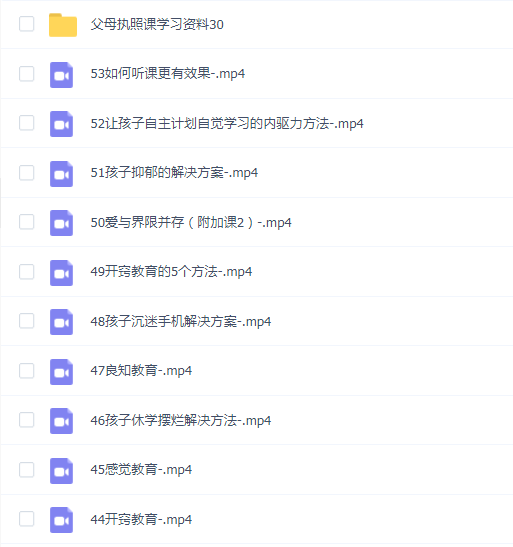 张嘉添-生命树 父母执照课