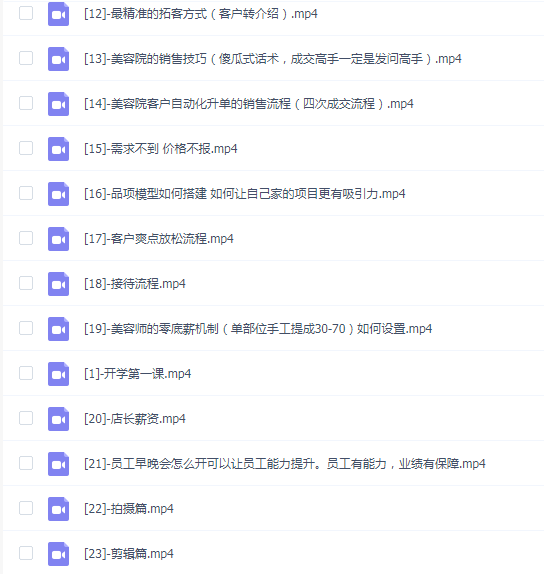 总裁新商道(美业老板必修课),通俗易懂的美容院总结,解决美容院各种疑难杂症