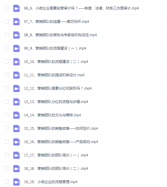 贾长松 针对小微企业发展的实战管理课