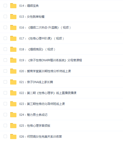 何丽娟26套大合集
