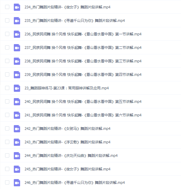华子大叔特色舞蹈分解教学系列_华子大叔健身舞(246节)