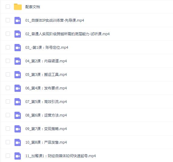 闰土-自媒体IP实战训练营