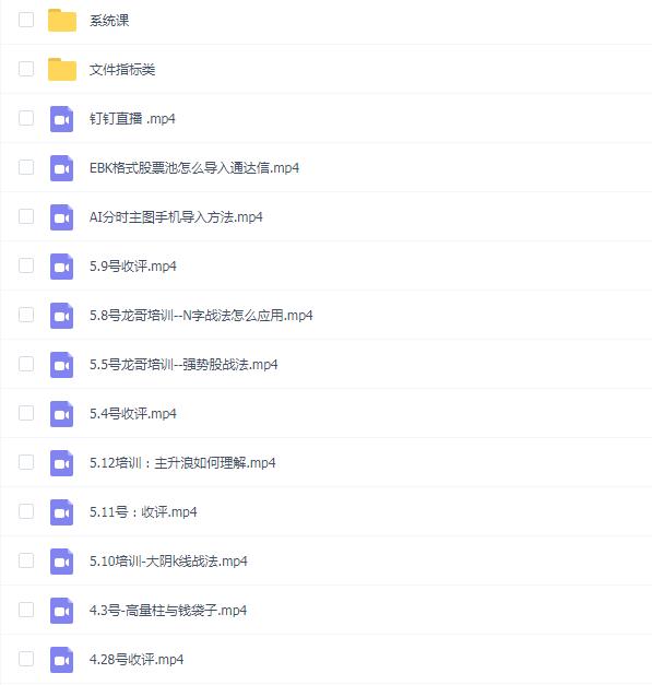 【高量擒龙哥】2023年圈内培训课