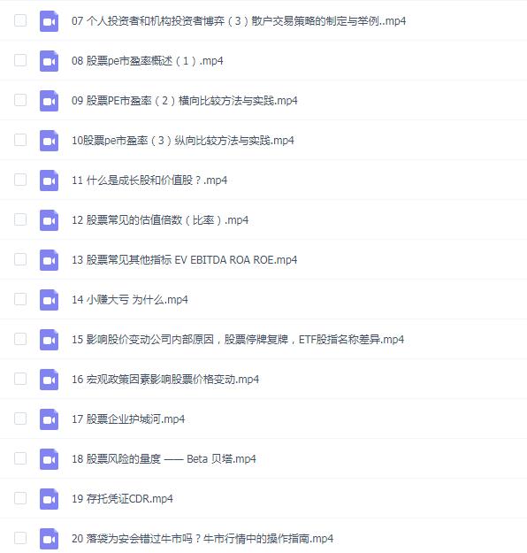 飞云金教《股票必学基础知识》