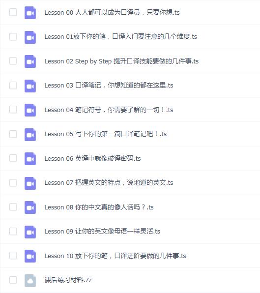 【Theone口译】英语零基础入门班