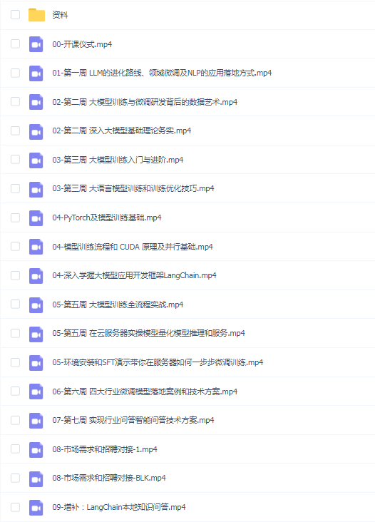 LLM大语言模型算法特训 带你转型AI大语言模型算法工程师