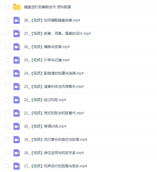 波波老师 键盘进阶到编曲创作