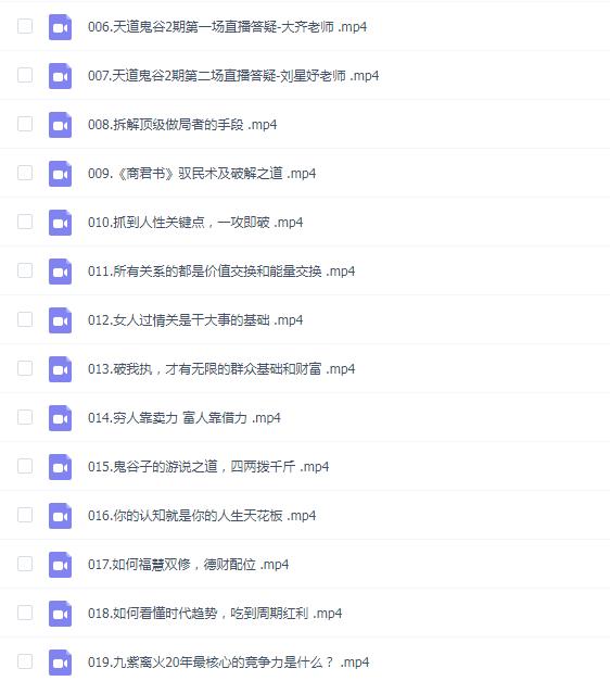 【大齐老师】天道鬼谷训练营