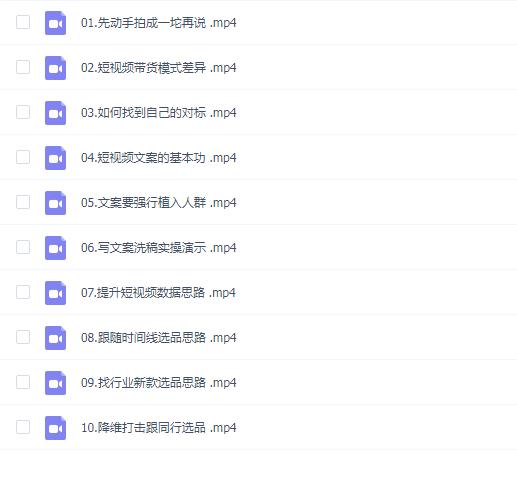 原创短视频带货10步法,短视频带货模式分析 提升短视频数据的思路以及选品策略等