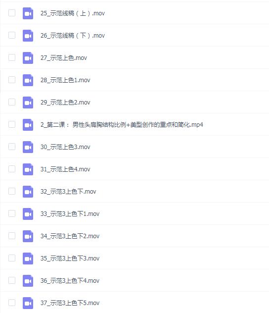 七言疯子美型男性厚涂实战课