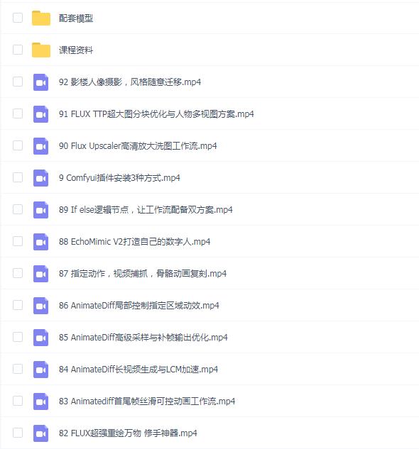 【CG迷】李辰-全面掌握Comfyui系统Ai绘画教程(2025年结课+素材)