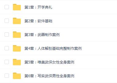 睿林CG角色网络班第2期