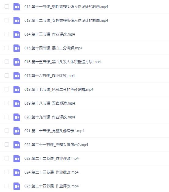 妖怪先生CG头像综合系统课第6期