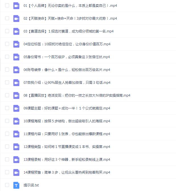 坤龙老师引爆绝活IP训练营课程